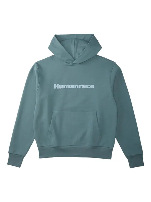 Толстовка x pharrell humanrace logo hoodie 'blue grey' Adidas — изображение 1 из 4, мульти