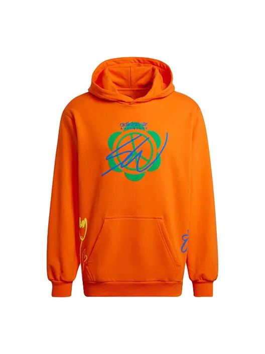 Толстовка x sean wotherspoon superturf hoodie 'orange' Adidas — изображение 1 из 4, оранжевый