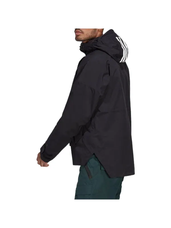 Куртка terrex 2 слоя rain.rdy snow jacket Adidas — изображение 3 из 4, черный