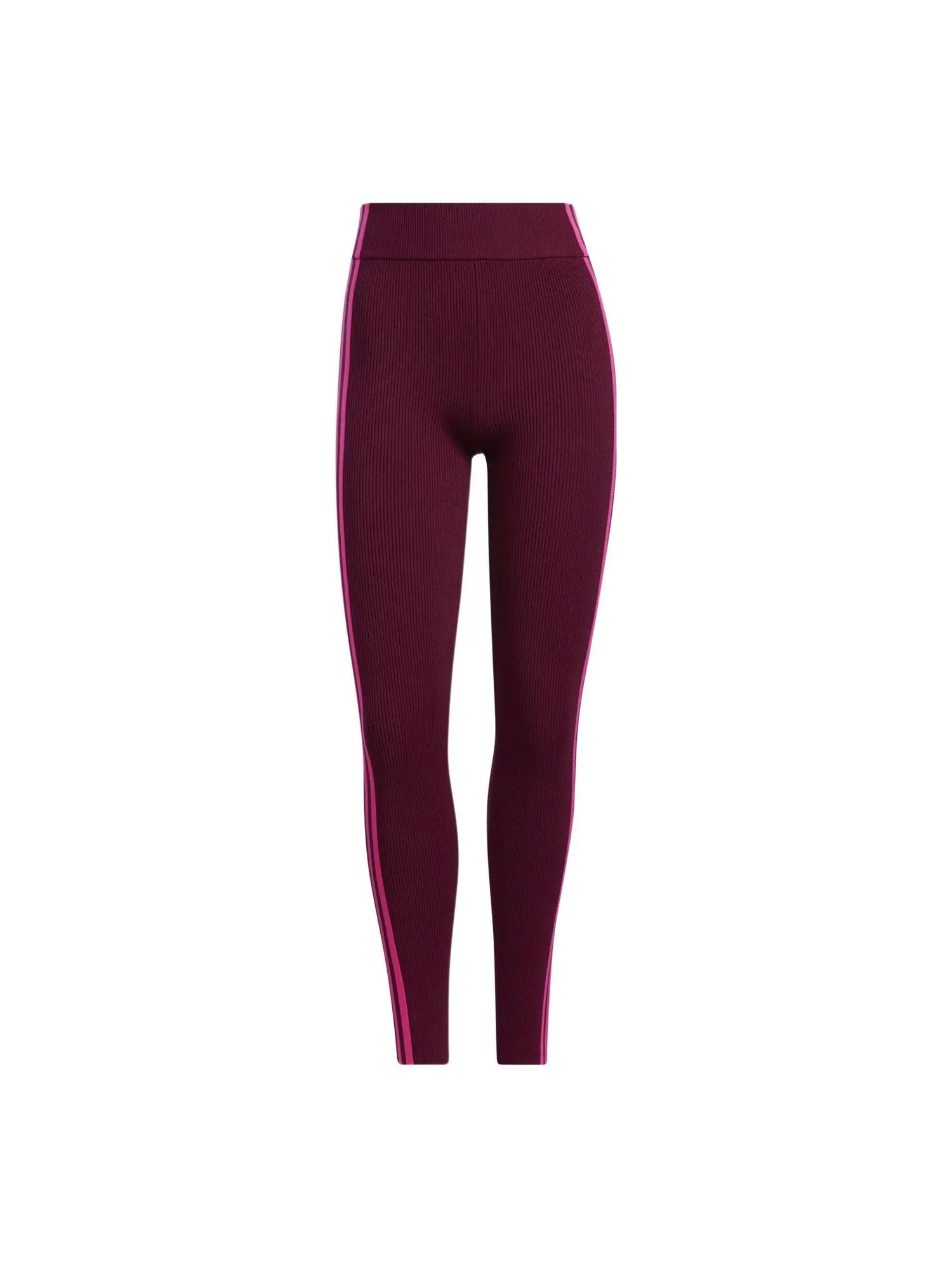 Джоггеры (WMNS) adidas x IVY PARK Knit Joggers 'Burgundy' — изображение 1 из 2, бордовый