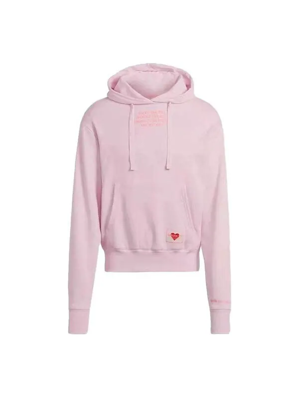 Толстовка Men's adidas originals V-Day Valentine's Day Series Pink — изображение 1 из 4, мульти