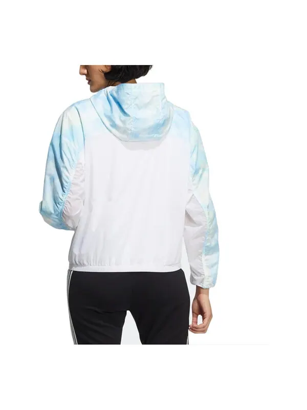Куртка с аоп ветровка Adidas — изображение 3 из 3, синий