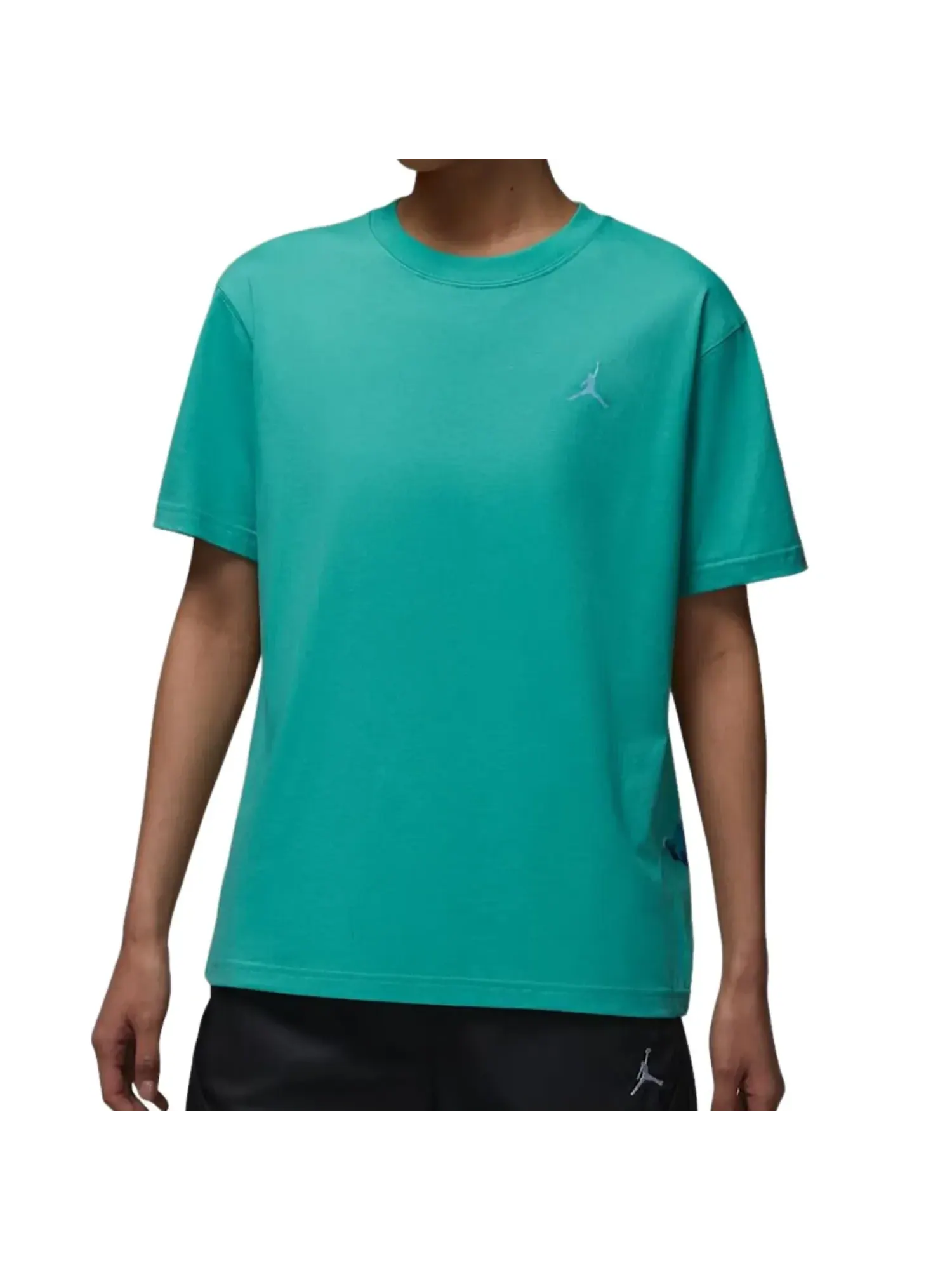 (WMNS) Футболки Jordan Graphic 'Washed Teal' — изображение 2 из 2, синий