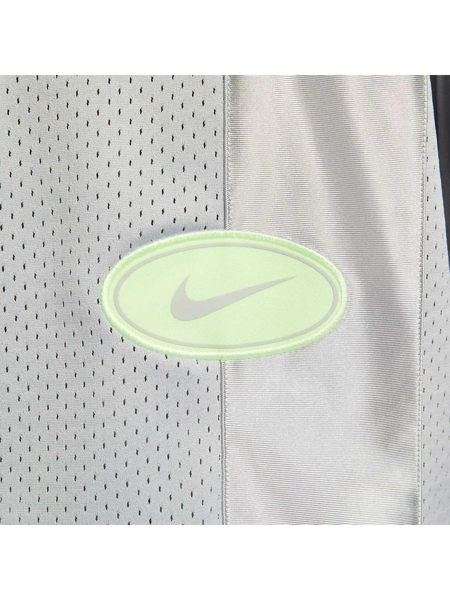 Джерси (WMNS) Nike Sportswear Street Oversized Graphic Jersey Top Asia Sizing 'Smoke Grey Barely Volt' — изображение 6 из 6