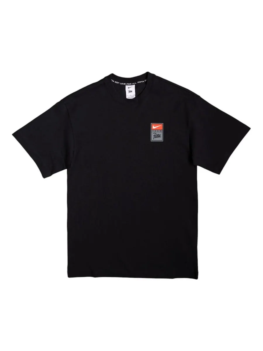 Футболка Nike x Patta T-Shirt 'Black' — изображение 1 из 2, черный