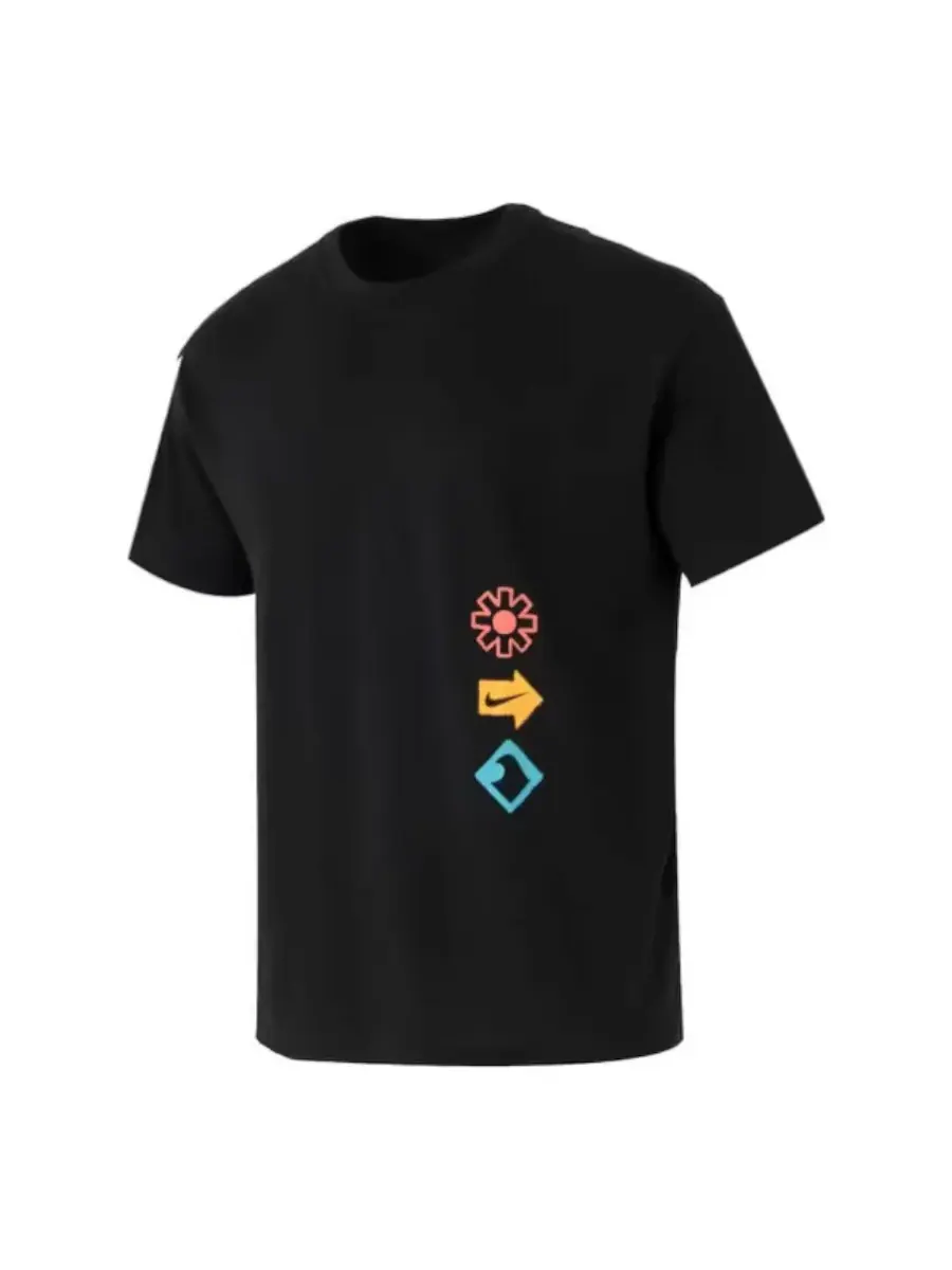 Футболка Nike T-Shirt 'Black' — изображение 1 из 2, черный