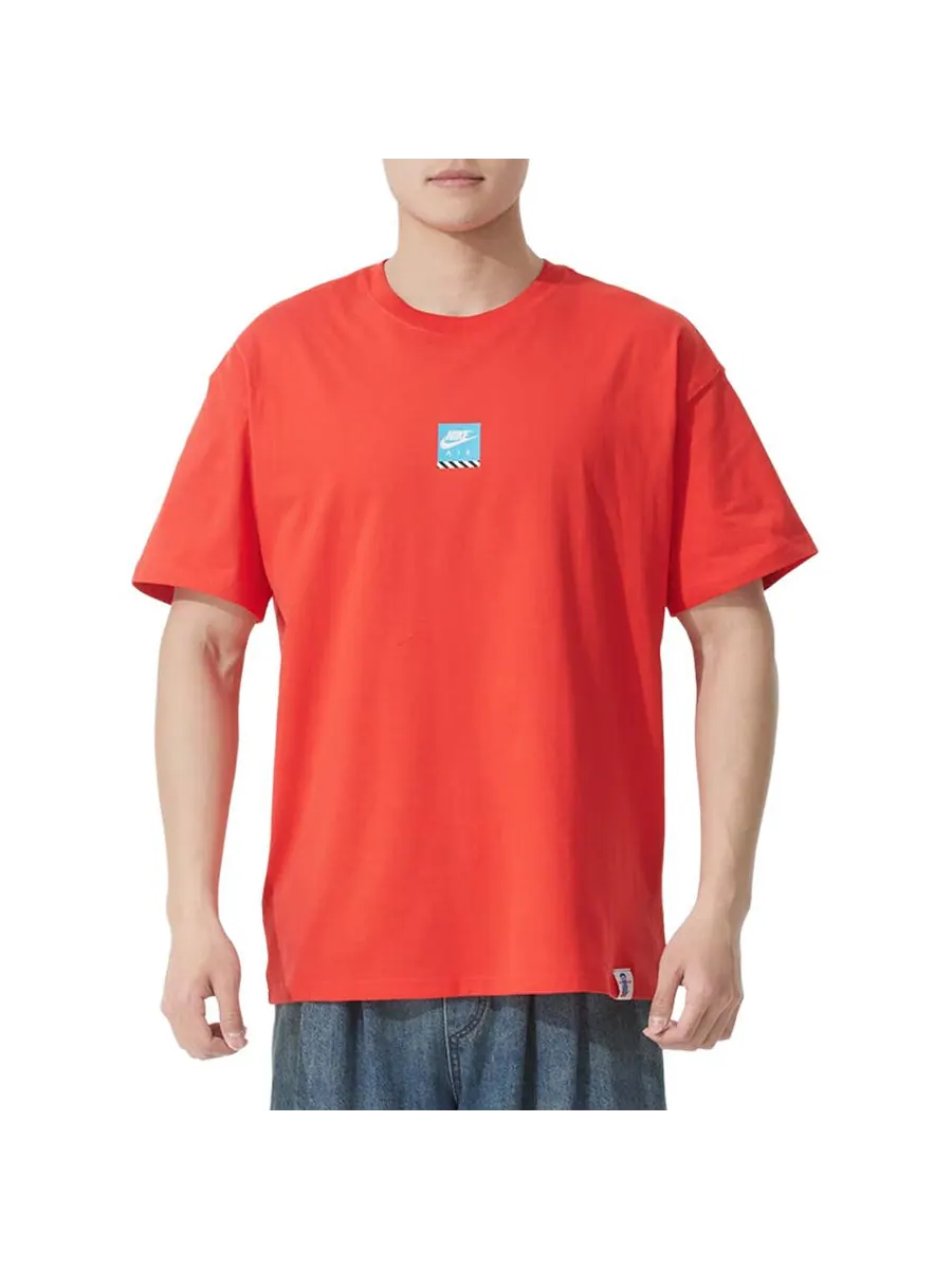 Футболка Nike NSW M90 Sole Food T-Shirt 'Red' — изображение 2 из 6, красный
