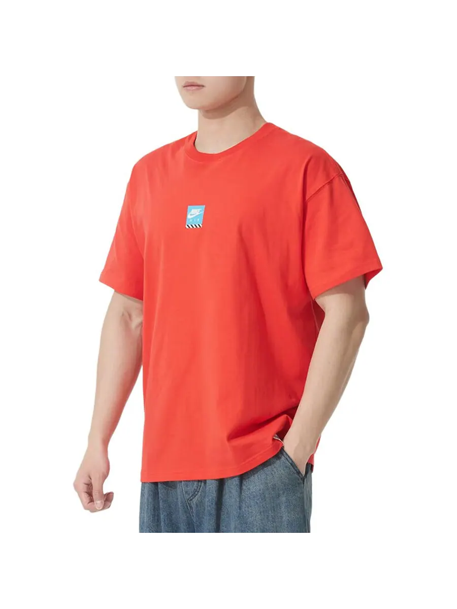 Футболка Nike NSW M90 Sole Food T-Shirt 'Red' — изображение 3 из 6, красный