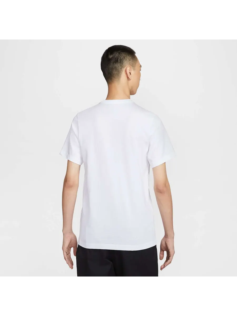Футболка Nike Sportswear T-Shirt 'White' — изображение 2 из 6, белый