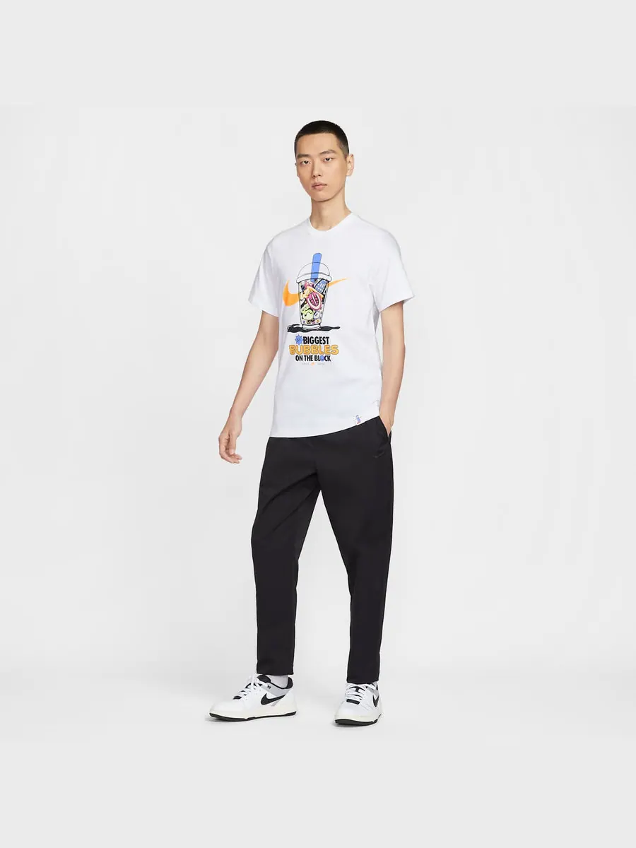Футболка Nike Sportswear T-Shirt 'White' — изображение 5 из 6, белый