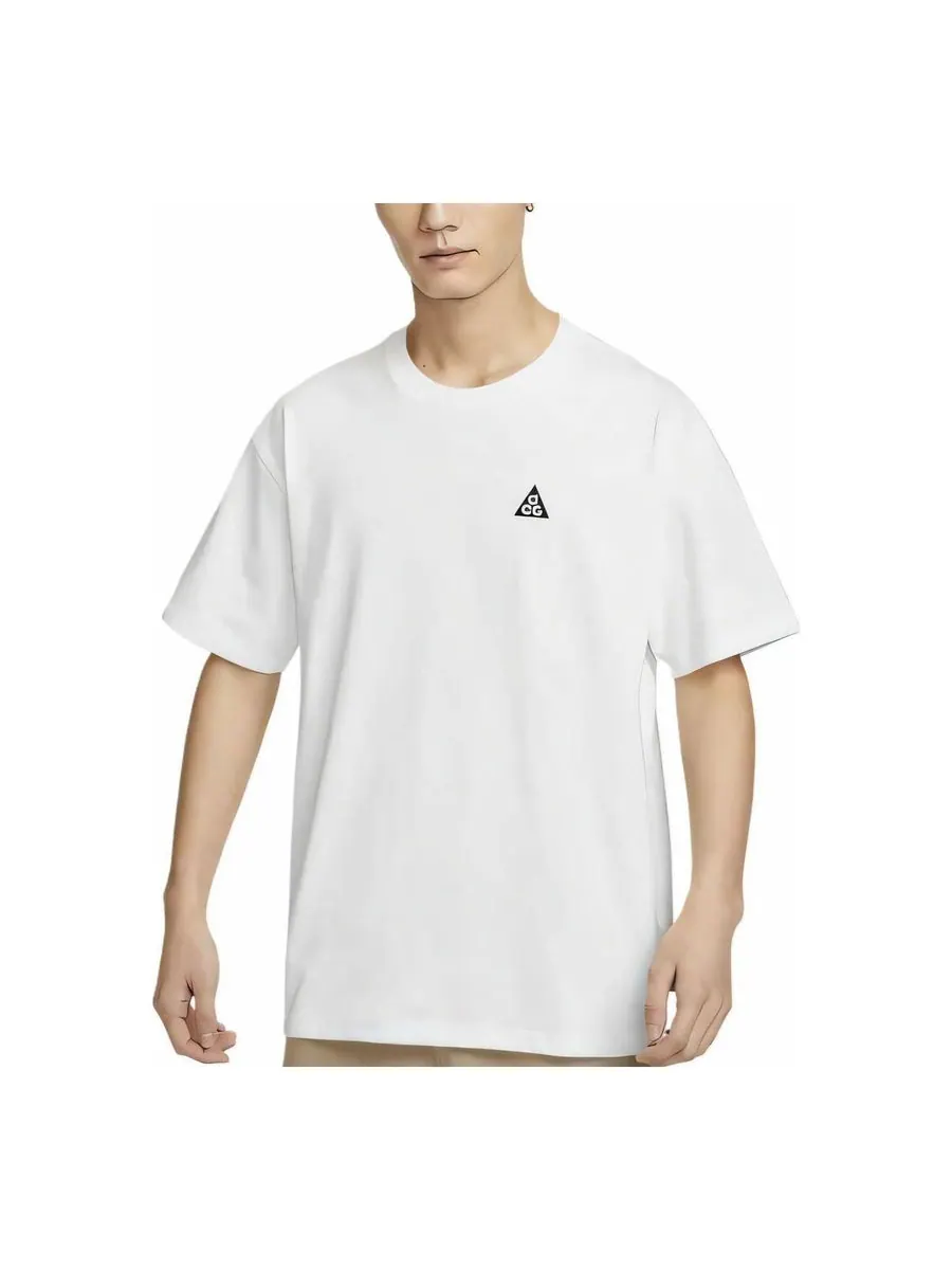 Футболка Nike AS M ACG DF TEE M90 LBR+HBR TR T-Shirt Asia Sizing 'White Orange' — изображение 1 из 5, белый