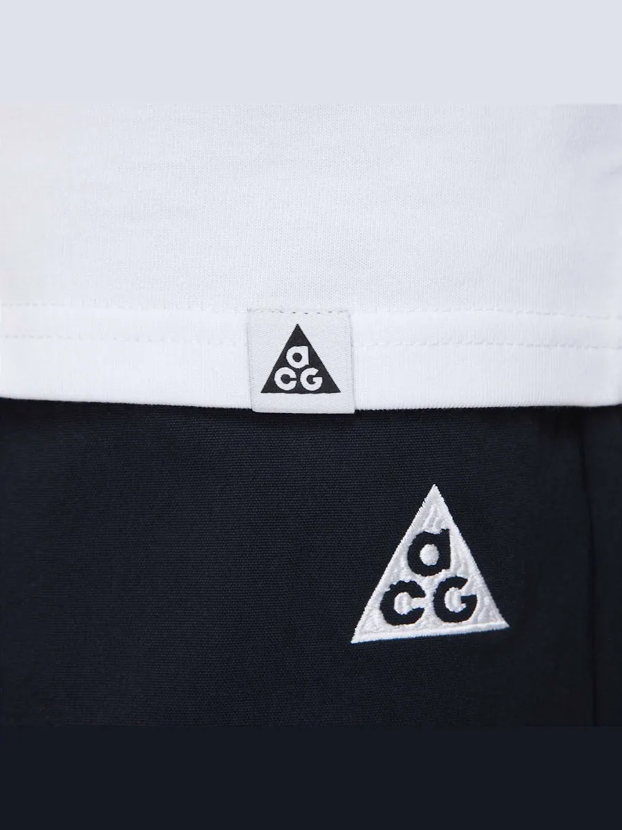 Футболка Nike ACG Long Sleeves T-Shirt Asia Sizing 'White' — изображение 3 из 4, белый