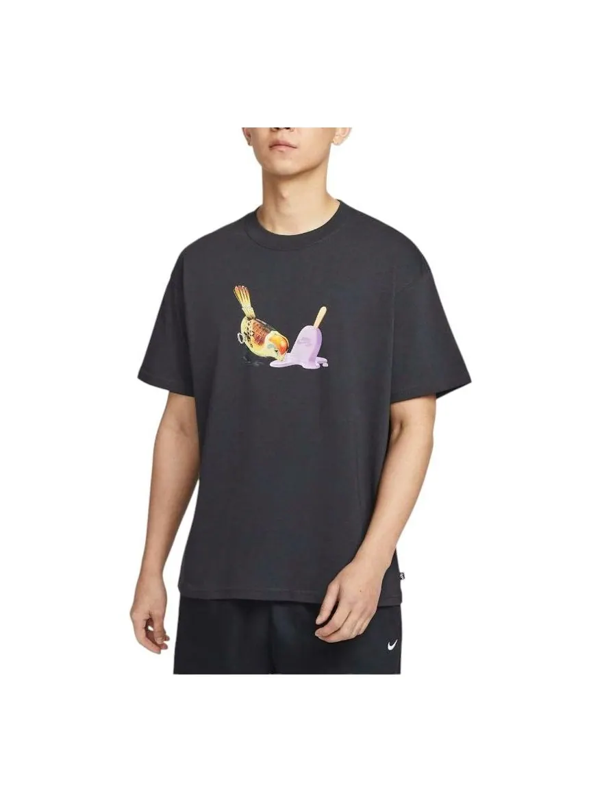 Футболка Nike SB T-Shirt 'Off Noir' — изображение 1 из 4, черный