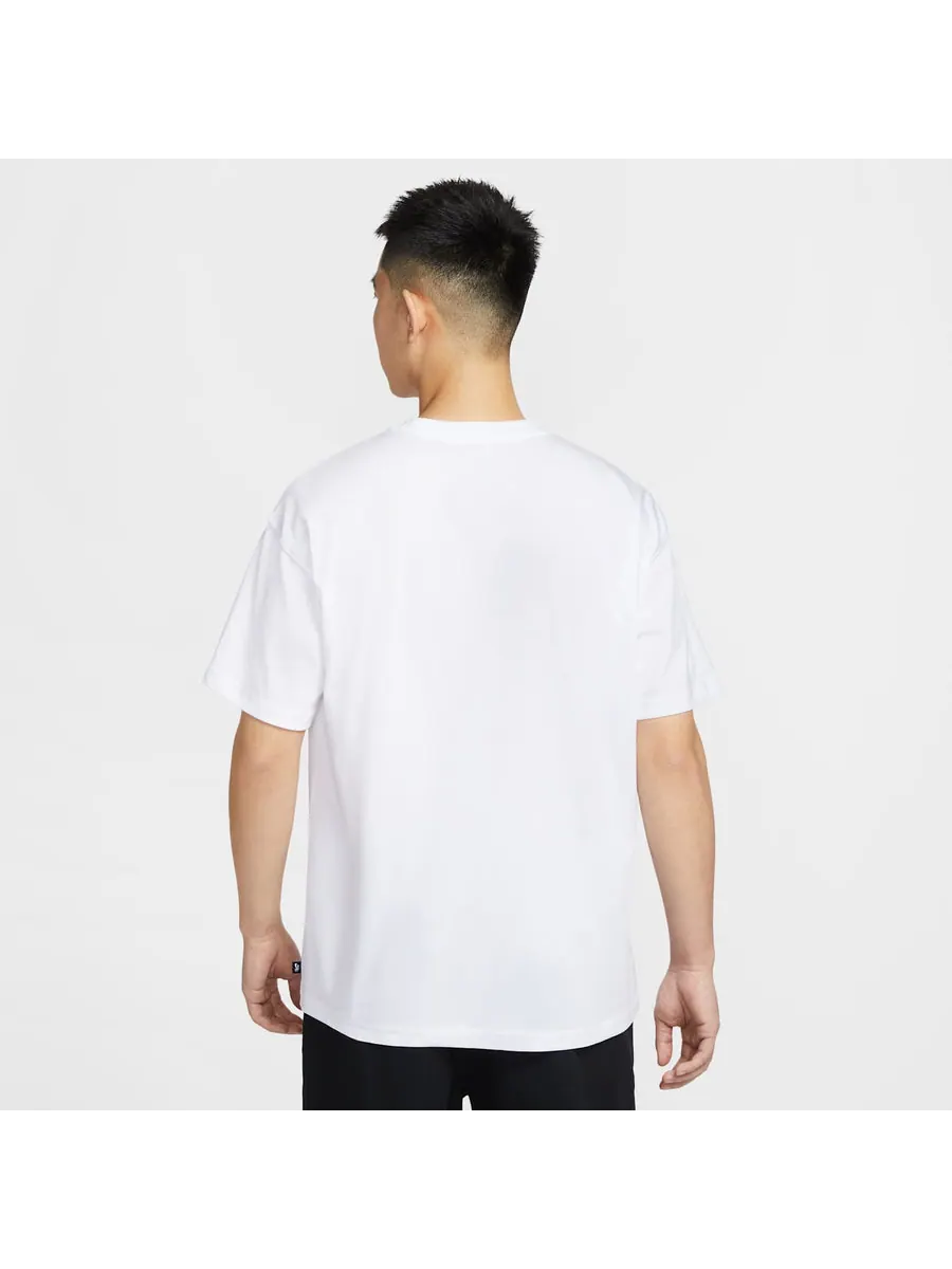 Футболка Nike SB Skateboard T-Shirt 'White' — изображение 3 из 5, белый