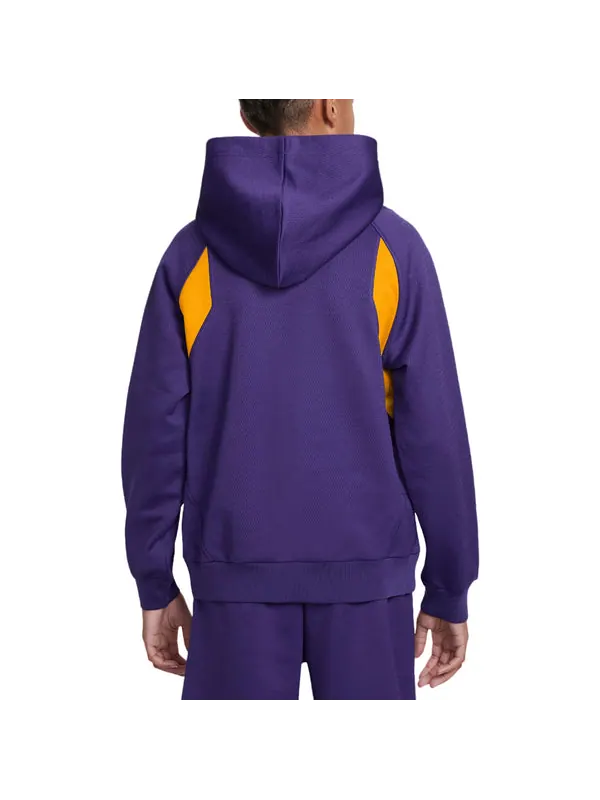 Толстовка kobe therma-fit pullover hoodie Nike — изображение 2 из 2, фиолетовый