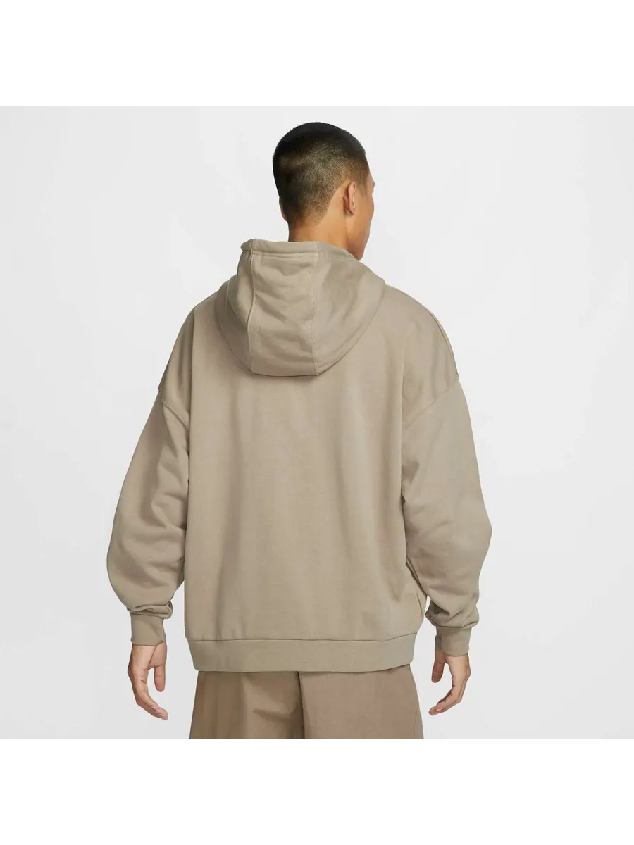 Худи Nike Club FT Oversized Po Hoodie 'Beige' — изображение 1 из 4, бежевый