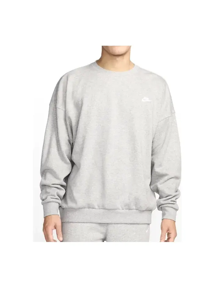 Топ Nike Club Fleece Asia Sizing 'Grey' — изображение 1 из 3, серый