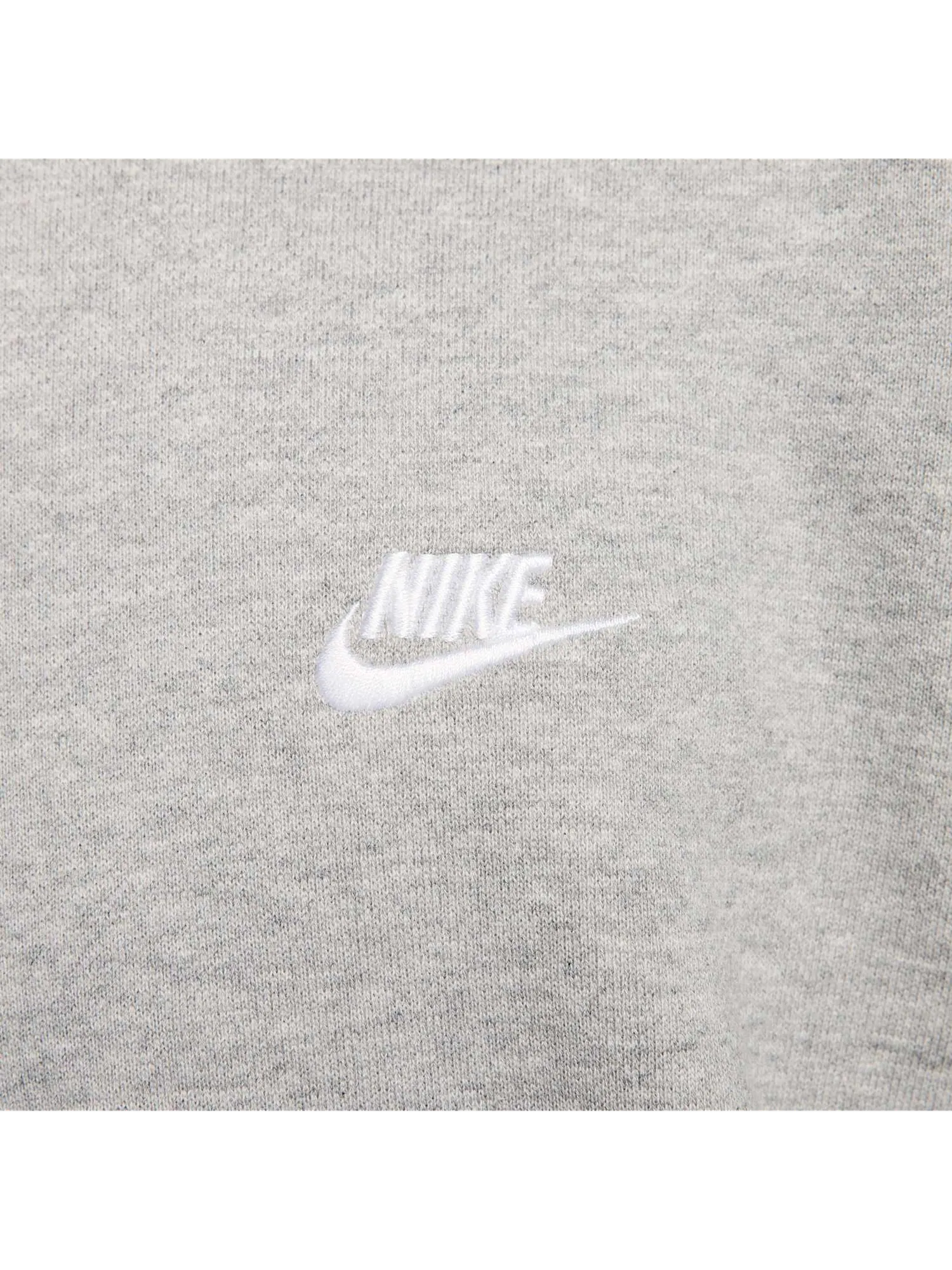 Топ Nike Club Fleece Asia Sizing 'Grey' — изображение 3 из 3, серый