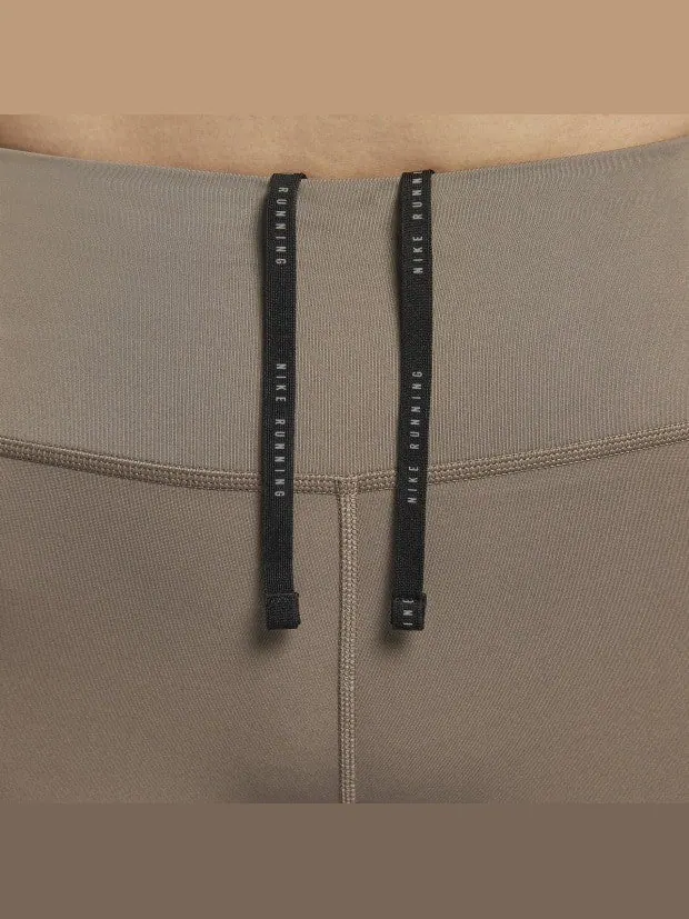 Леггинсы (WMNS) Nike Swift High-Waisted 7/8 Running Leggings with Pockets 'Mink Brown' — изображение 4 из 6, коричневый