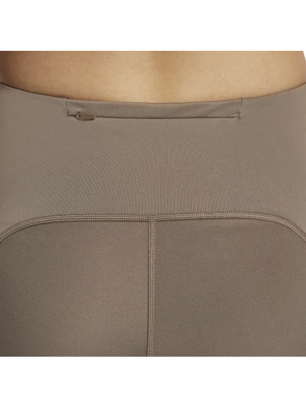 Леггинсы (WMNS) Nike Swift High-Waisted 7/8 Running Leggings with Pockets 'Mink Brown' — изображение 5 из 6, коричневый