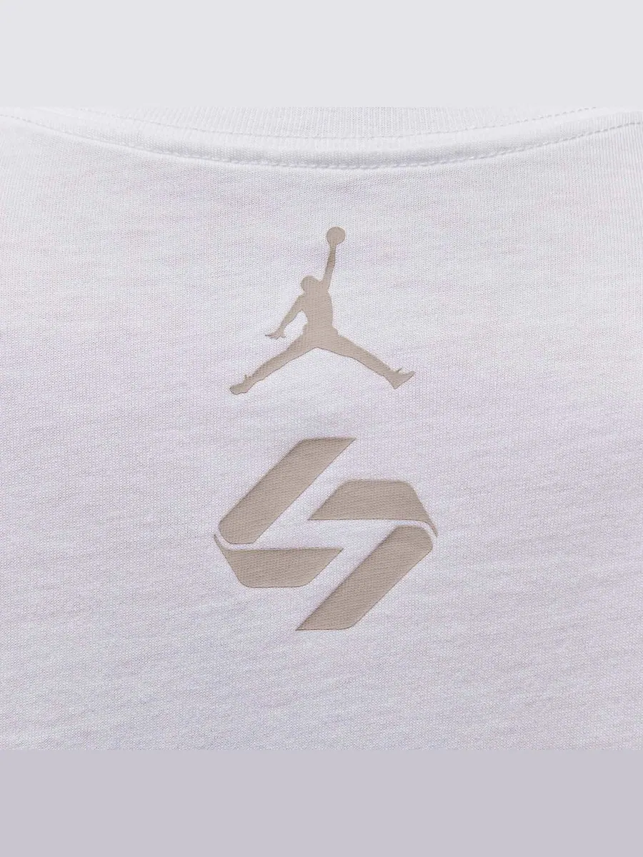 Футболка Nike AS M J SS CREW LD T-Shirt Asia Sizing 'White' — изображение 3 из 3, белый