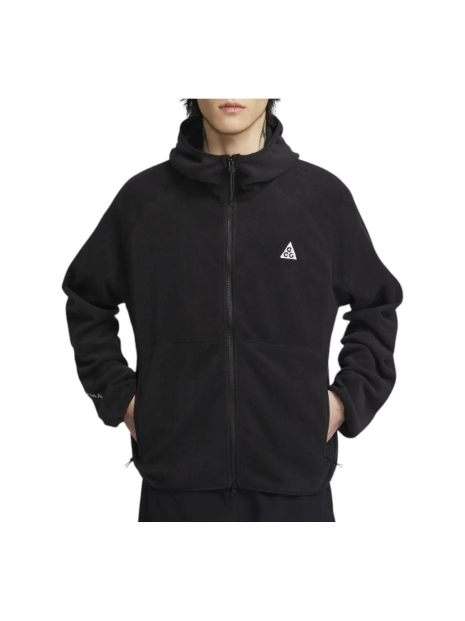 Худи Nike ACG Wolf Tree Full-Zip Hoodie 'Black' — изображение 1 из 3, черный