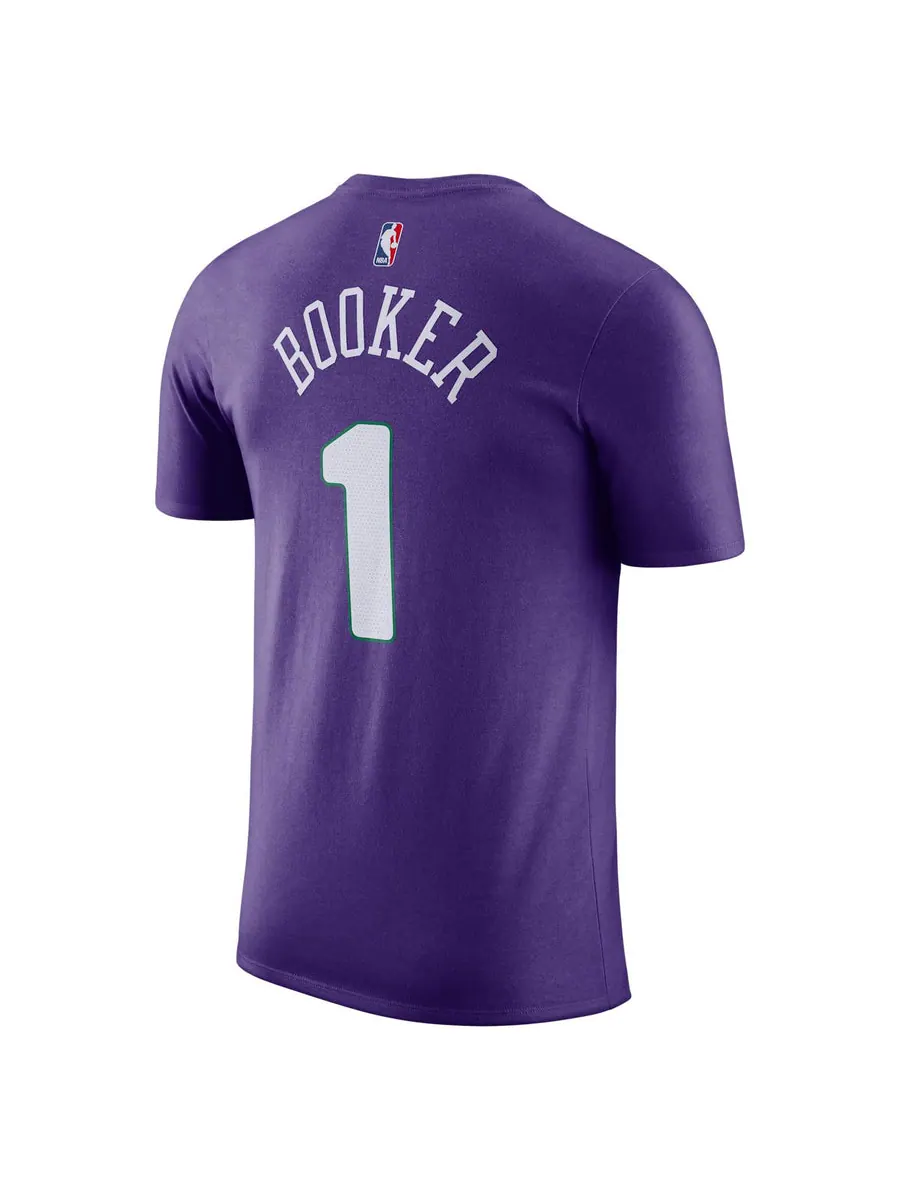 Футболка Nike Phoenix Suns Essential City Edition T-shirt 'Devin Booker' — изображение 2 из 2, фиолетовый