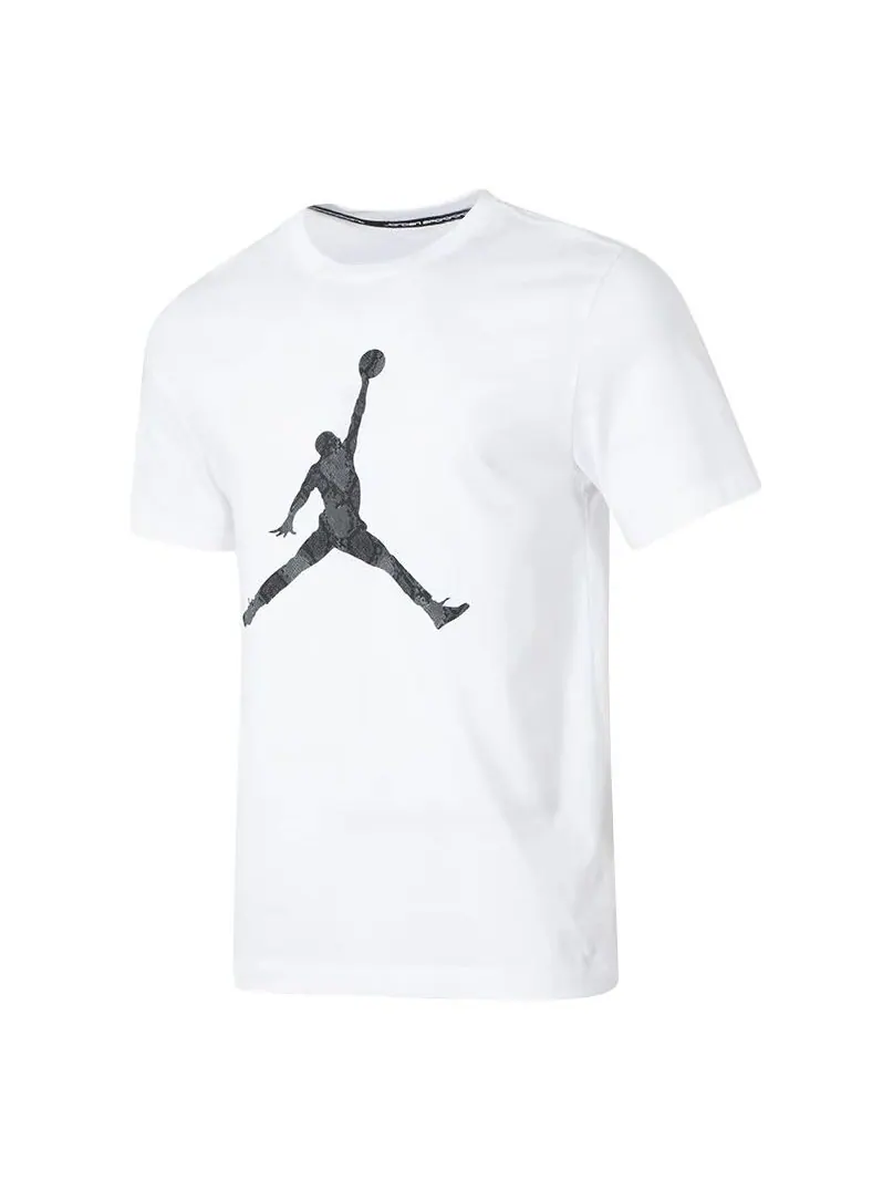 Футболка Air Jordan AS M J SPRT DF JM SS CREW T-Shirt Asia Sizing 'White' — изображение 1 из 4, белый