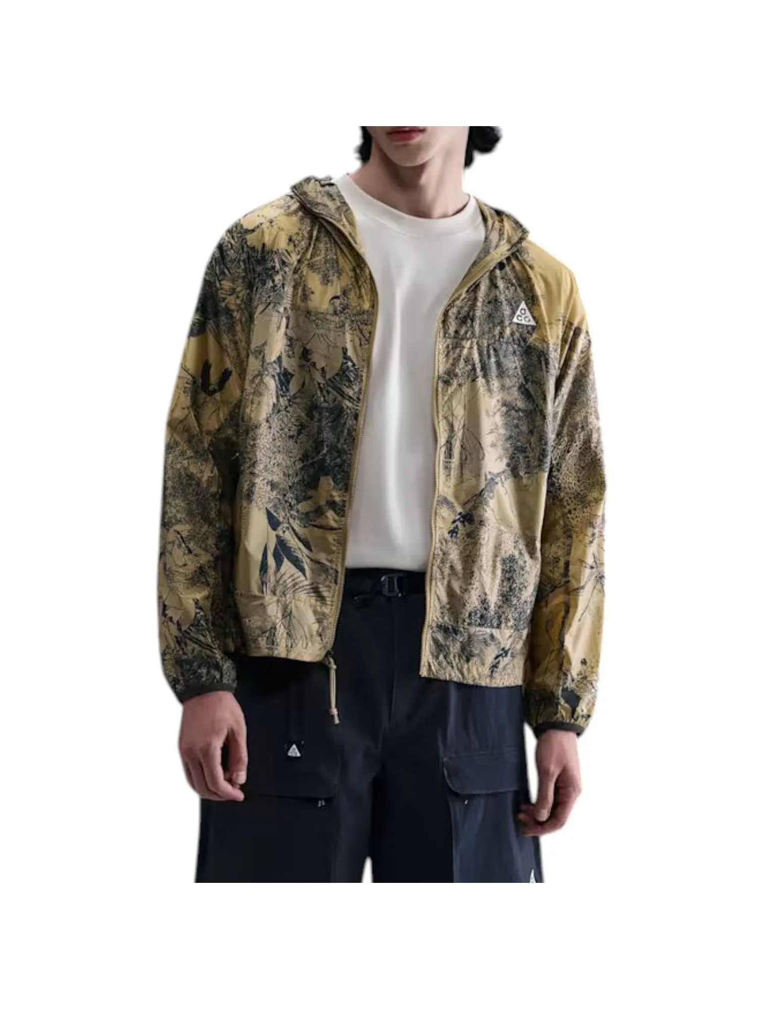 Куртка Nike ACG Cinder Cone Windproof Jacket 'Parachute Beige Anthracite College Gray' — изображение 2 из 4, мульти