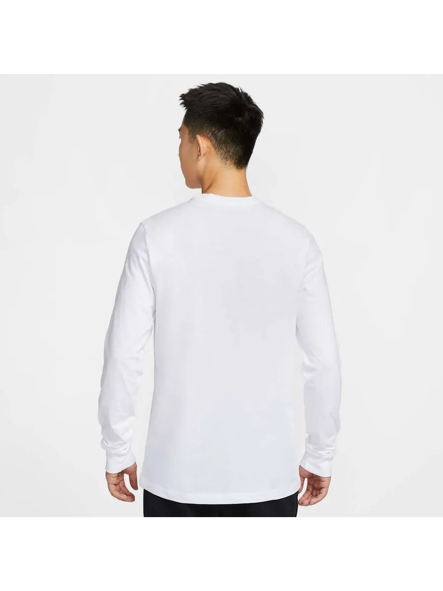Футболка Nike AS M NK TEE LS M90 OC 2 SP25 T-Shirt Asia Sizing 'White' — изображение 2 из 4, белый