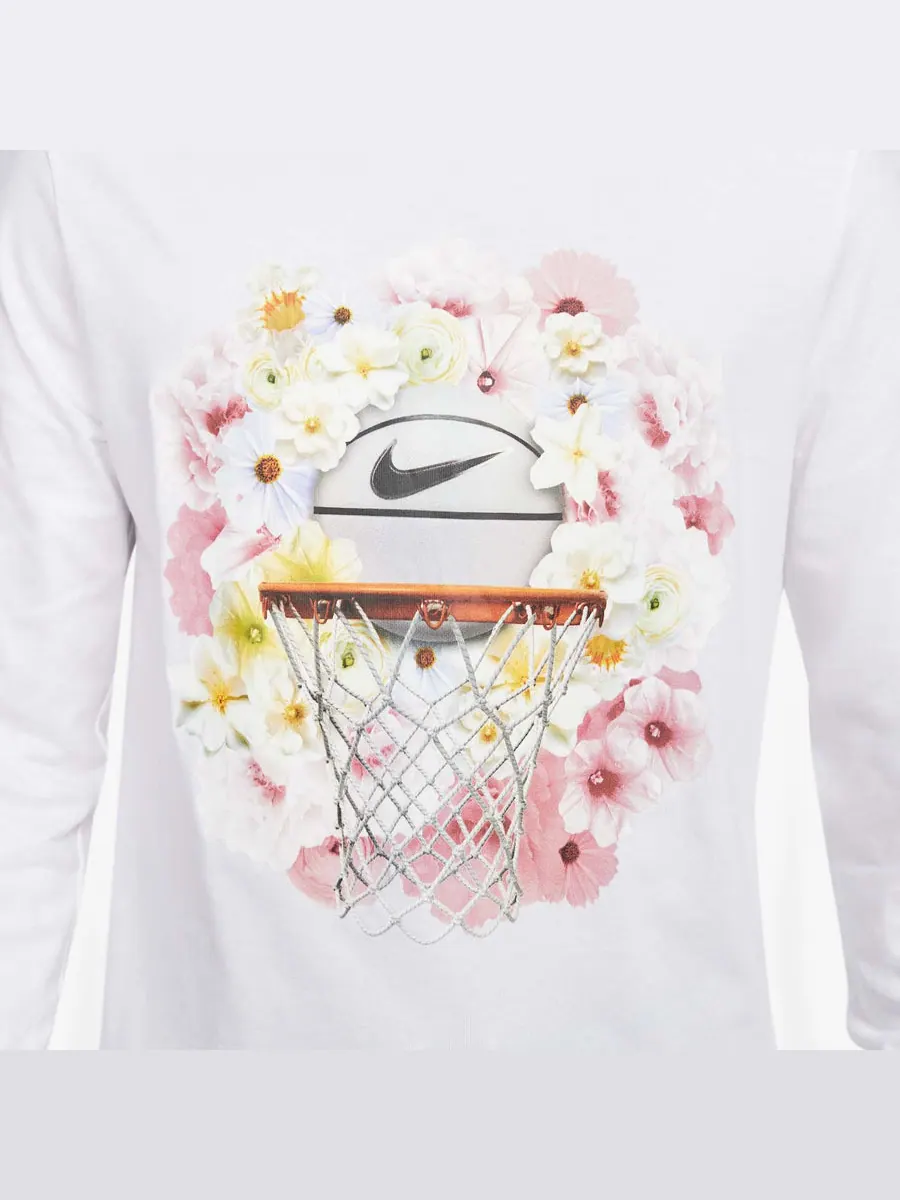Футболка Nike AS M NK TEE LS M90 OC 2 SP25 T-Shirt Asia Sizing 'White' — изображение 4 из 4, белый