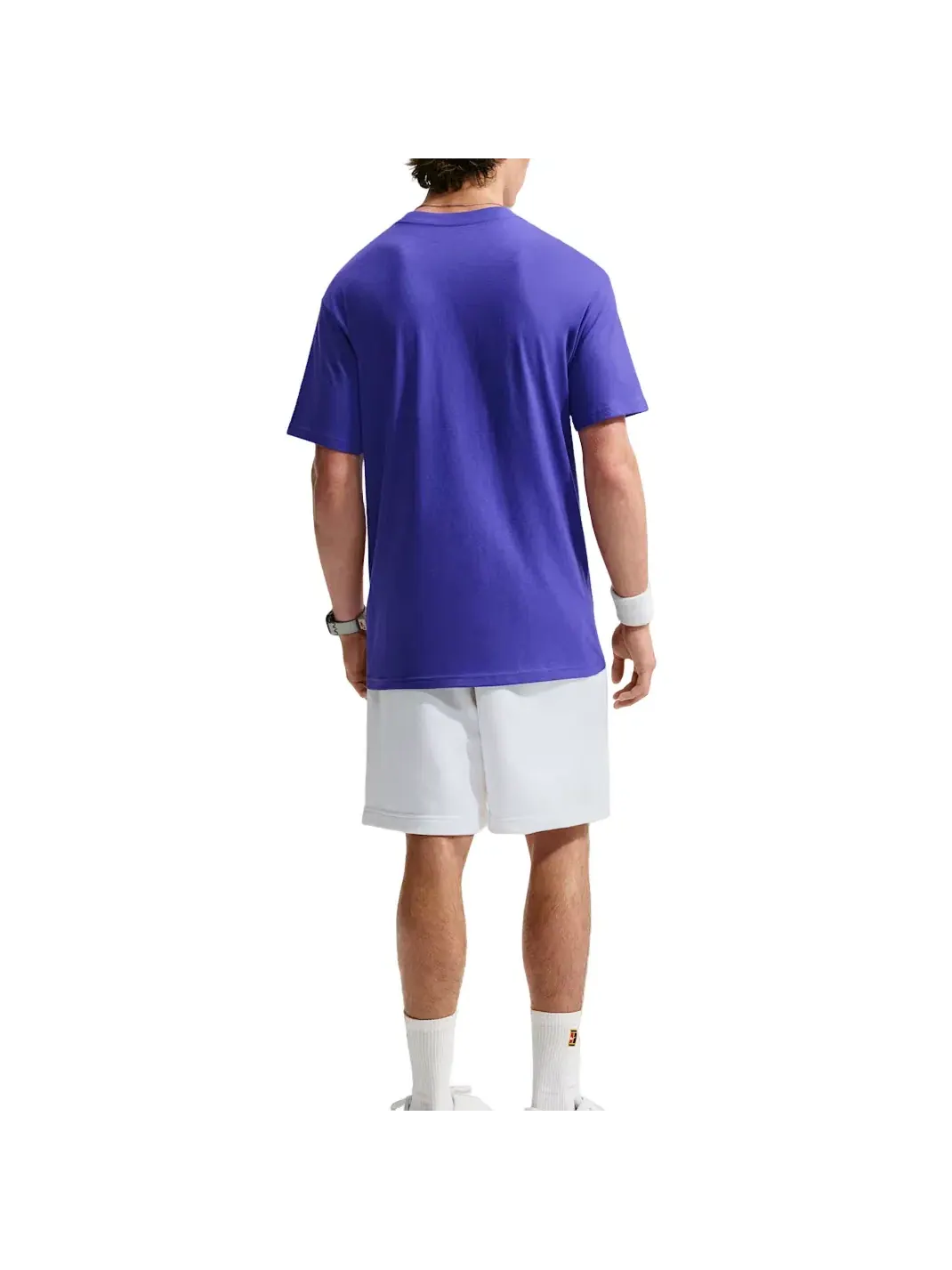 Мужская футболка с принтом Nike Court Max90 Dark Concord — изображение 3 из 3, фиолетовый