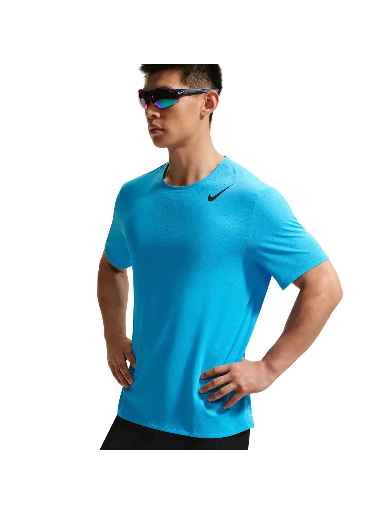 Мужская футболка Nike Aeroswift Dri-FIT ADV — изображение 2 из 5, синий