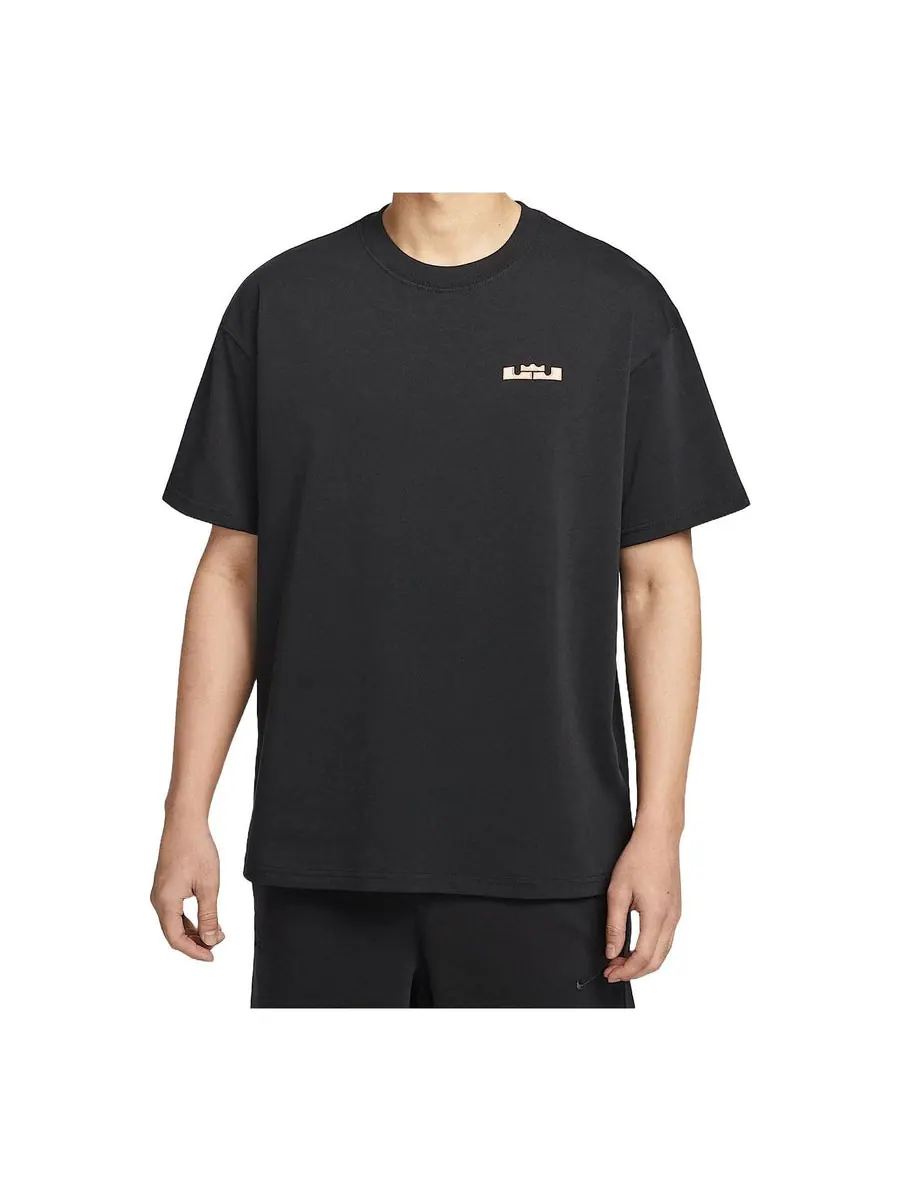 Футболка Nike x LebBron Max90 T-Shirt Asia Sizing 'Black' — изображение 1 из 4, черный