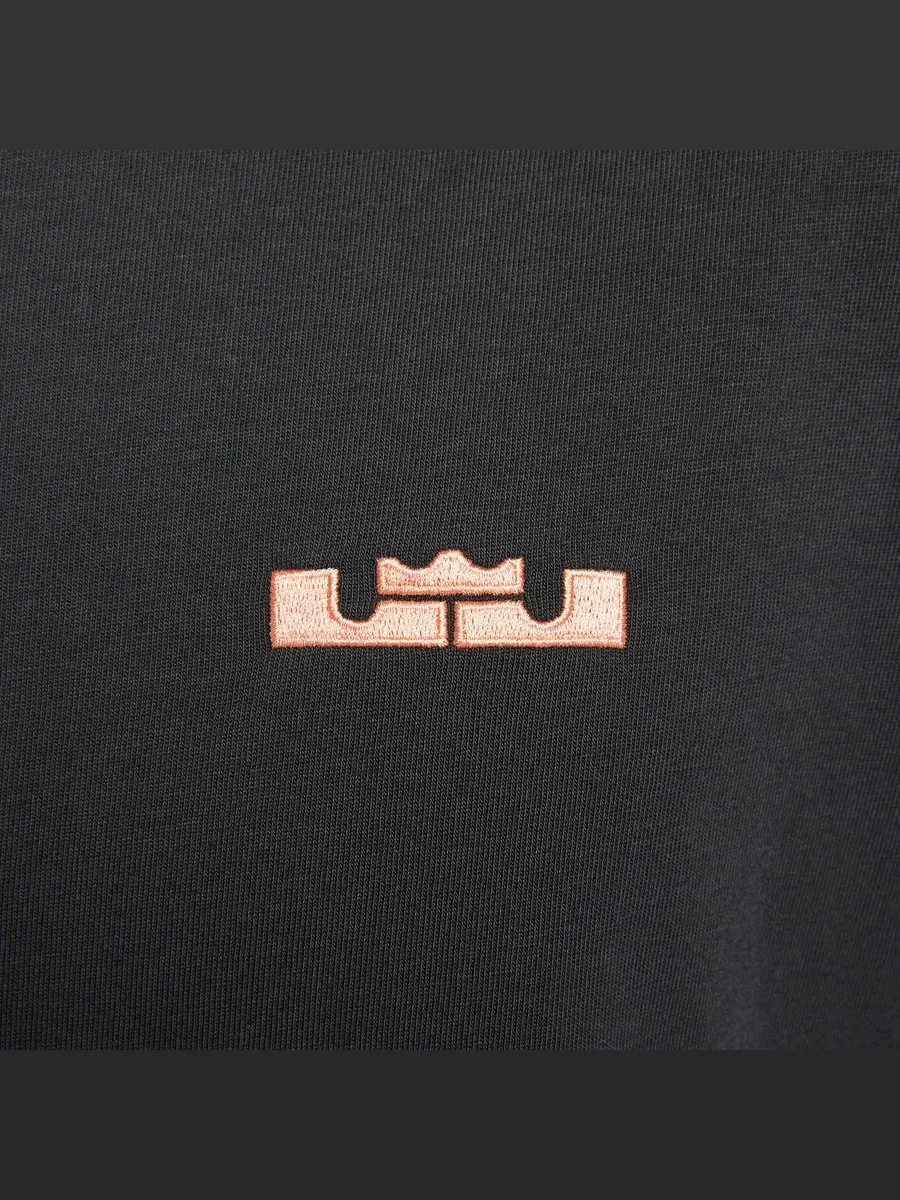 Футболка Nike x LebBron Max90 T-Shirt Asia Sizing 'Black' — изображение 4 из 4, черный