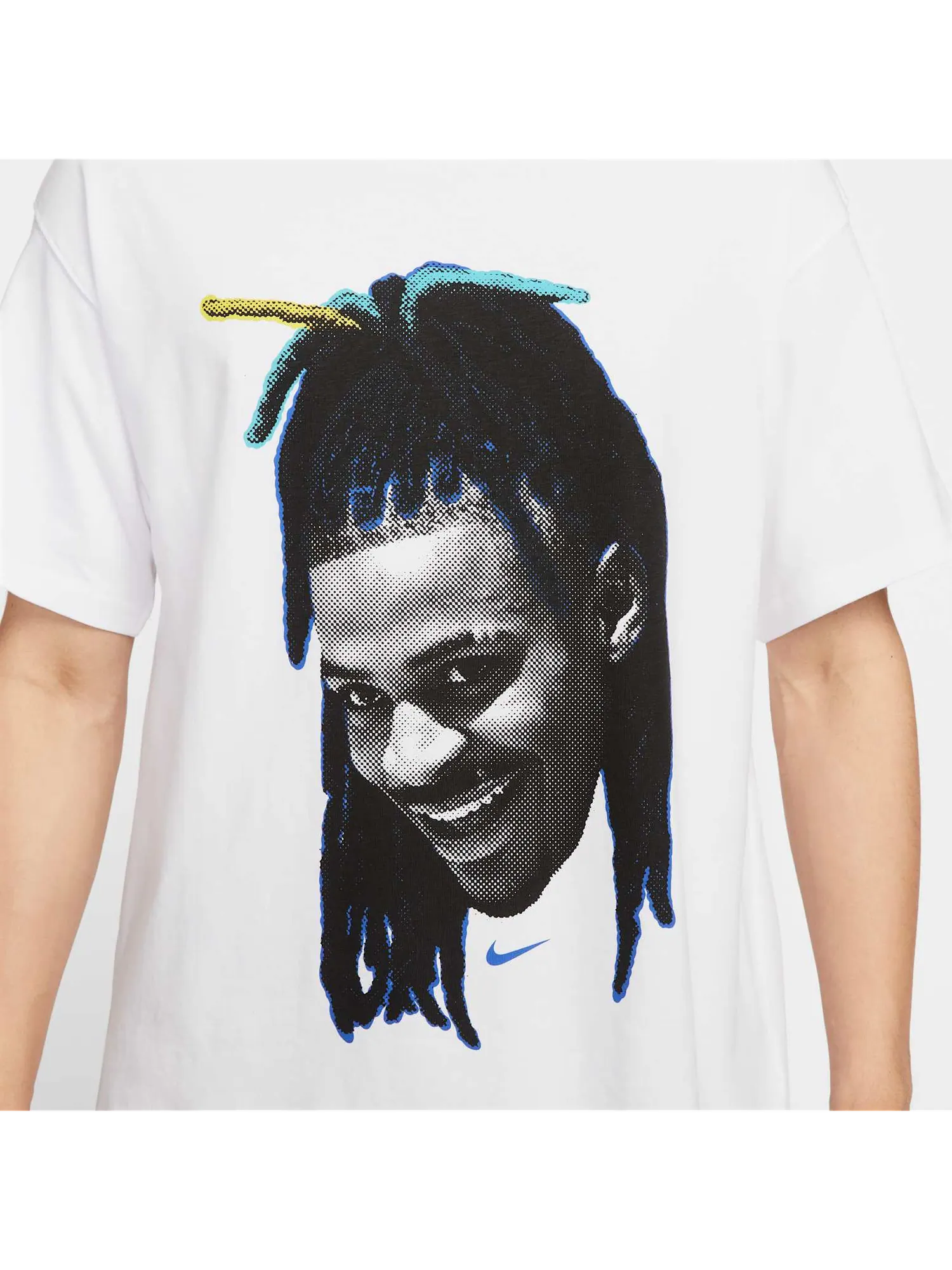 Футболка Nike JA Basketball T-Shirt 'White' — изображение 4 из 5, белый