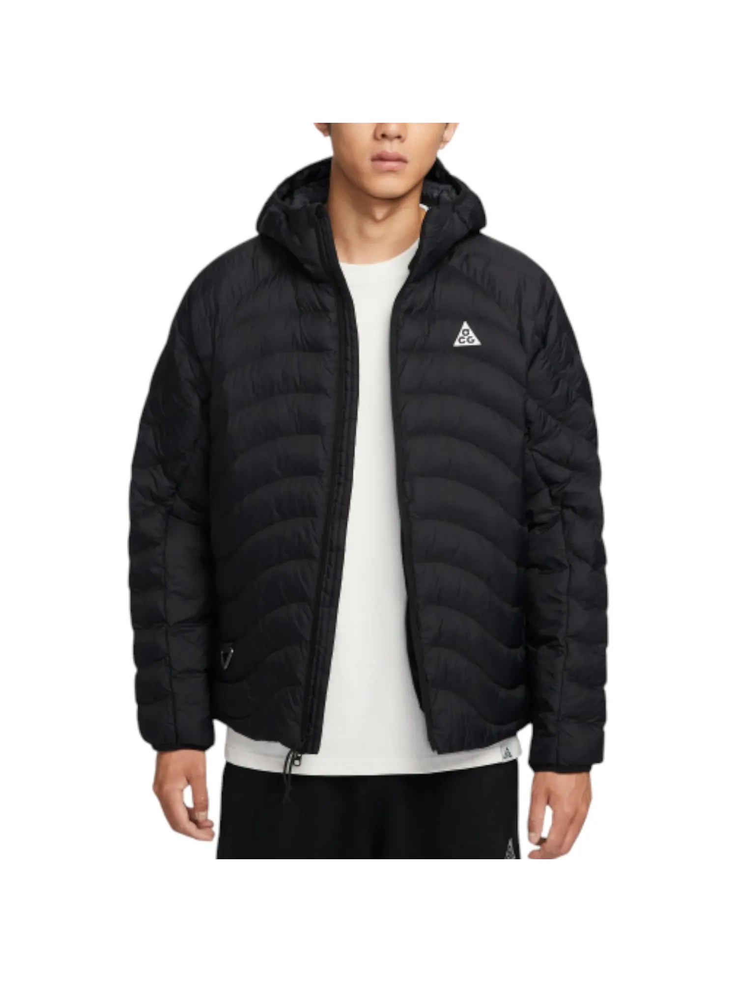 Куртка Nike ACG Lava Flow Therma-Fit ADV Jacket 'Black Summit White' — изображение 4 из 5, черный