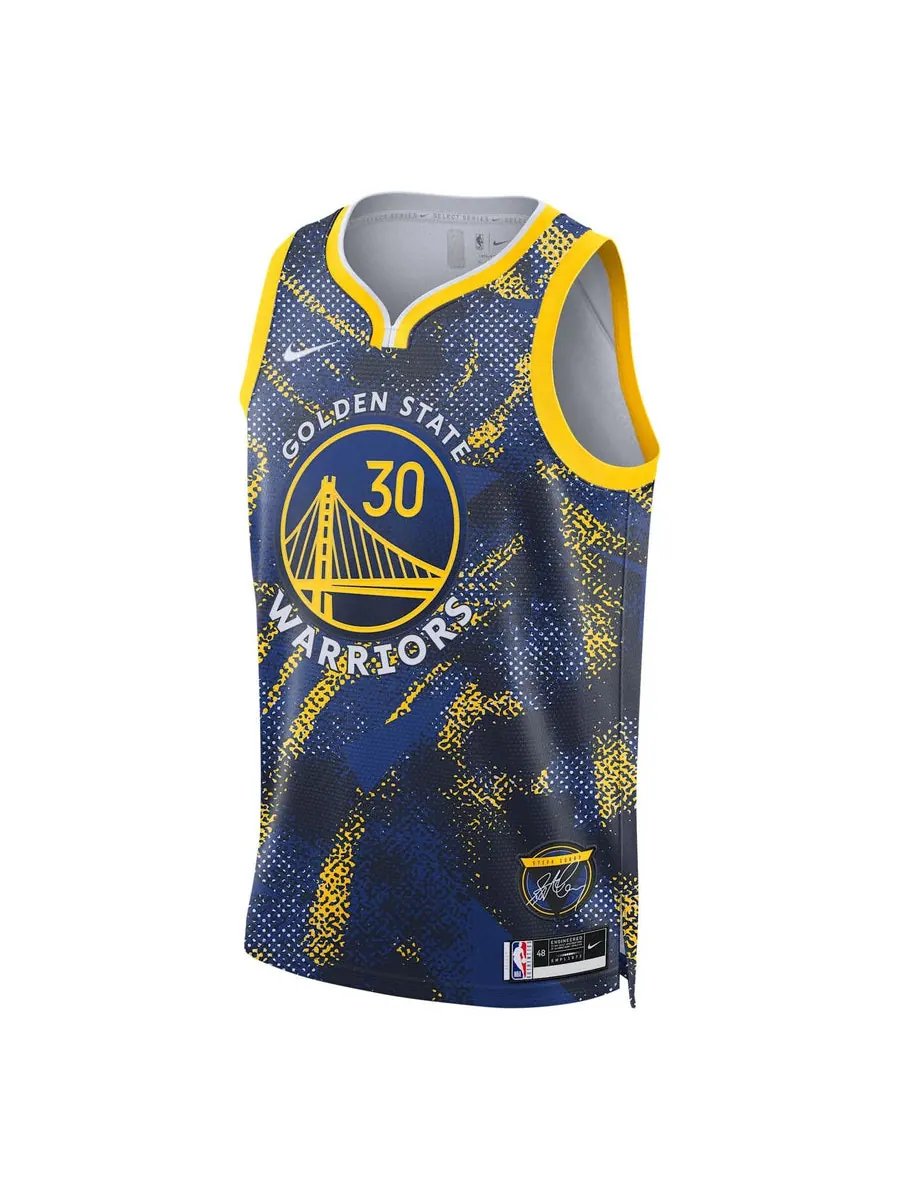 Джерси Nike Dri-FIT NBA Stephen Curry Golden State Warriors 2025/26 Select Series Swingman Jersey 'Rush Blue', синий