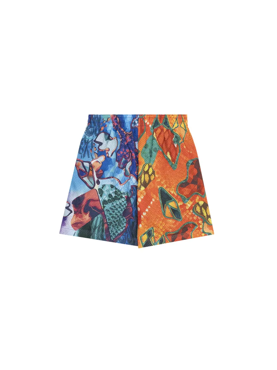 Спортивные шорты Nike Kobe Dri-FIT Reversible 6 inch Basketball Shorts Asia Sizing 'What The' — изображение 2 из 2, мульти