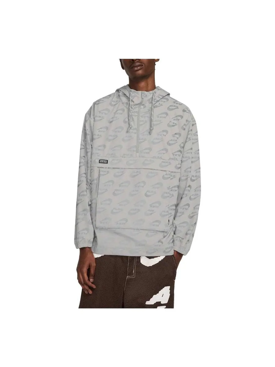 Куртка Nike x Cactus Plant Flea Market Reflective Anorak 'Matte Silver' — изображение 1 из 2, серебряный
