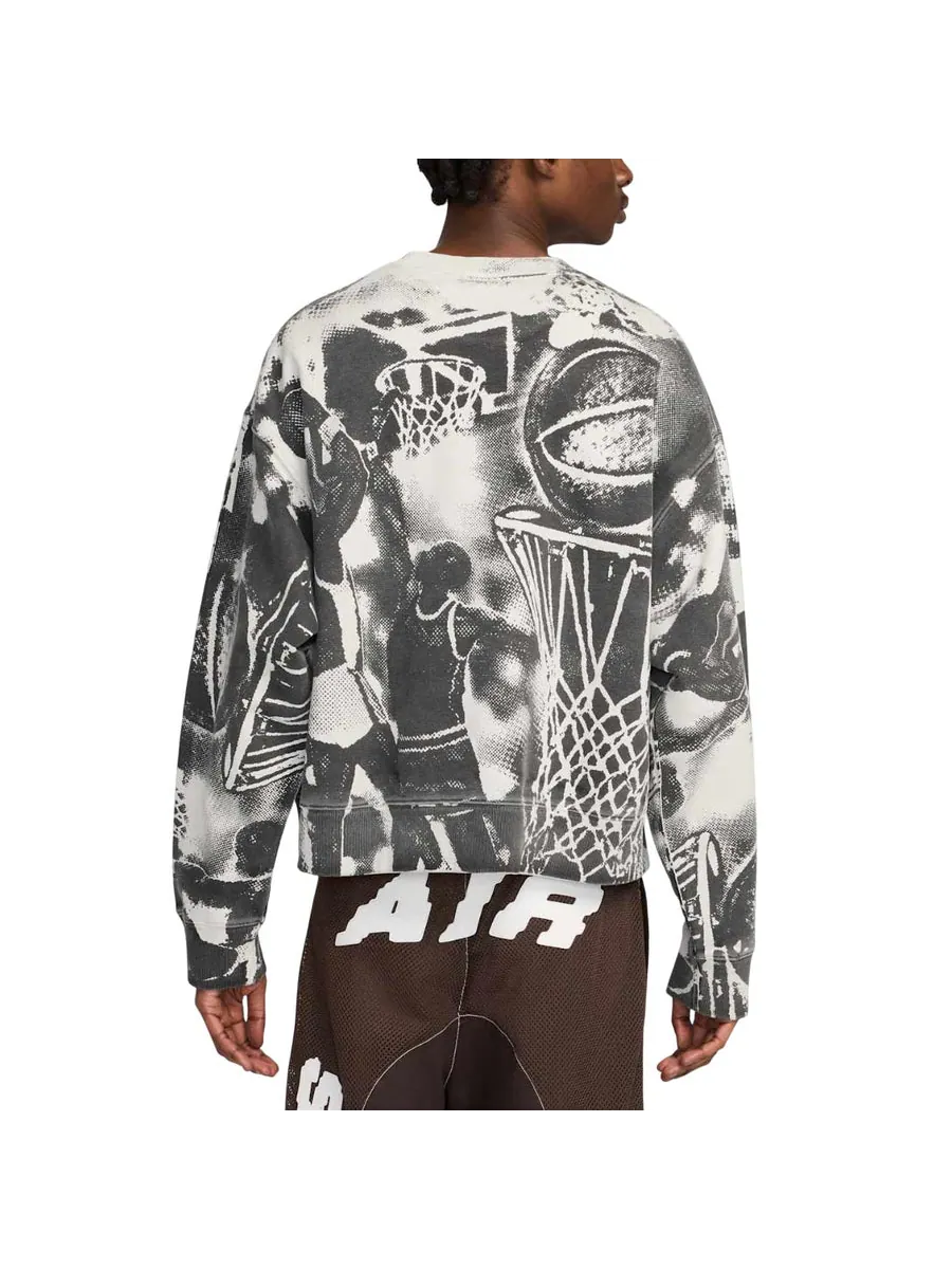 Свитер Nike x Cactus Plant Flea Market Hoop Crewneck 'Light Bone' — изображение 2 из 2, бежевый