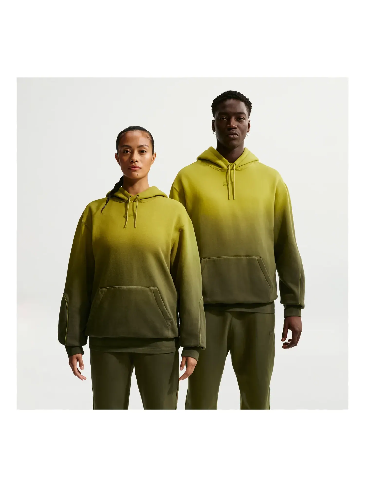 Худи Nike NOCTA Fleece CS «Moss Medium Olive» — изображение 1 из 6, зеленый