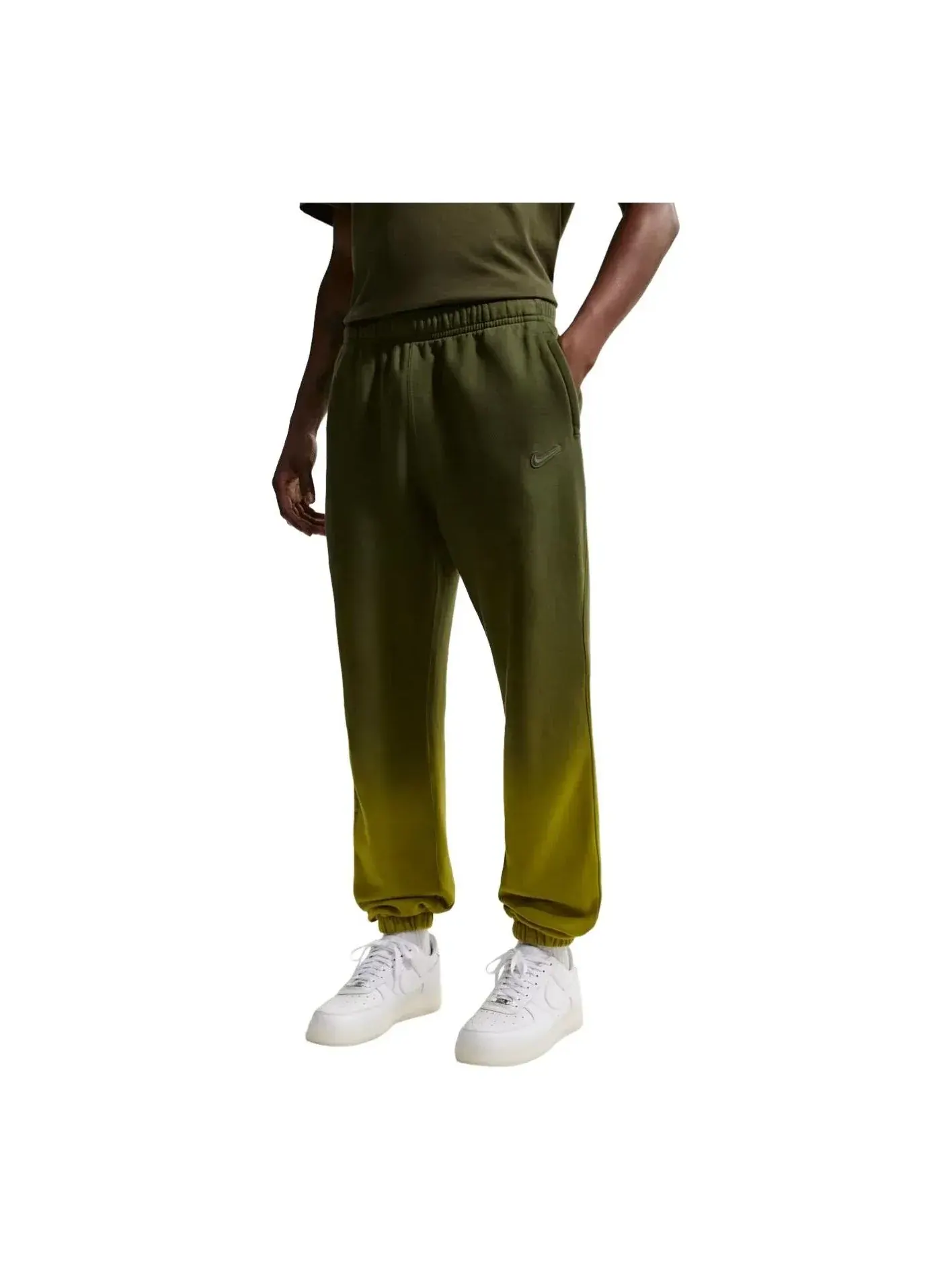 Брюки Nike NOCTA Fleece CS «Moss Medium Olive» — 1