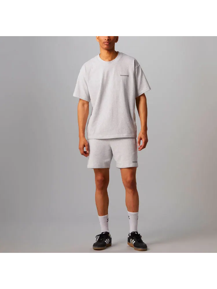 Спортивные шорты adidas x Pharrell Humanrace Small Logo Shorts 'Light Grey' — изображение 3 из 7, серый