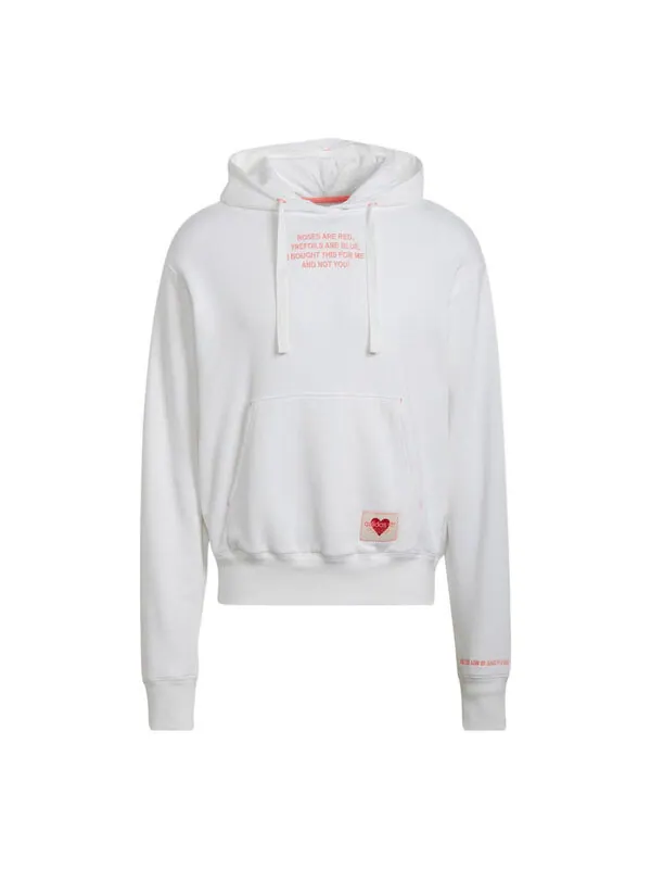 Толстовка Men's adidas originals V-Day Valentine's Day Series Cotton White — изображение 1 из 2, мульти