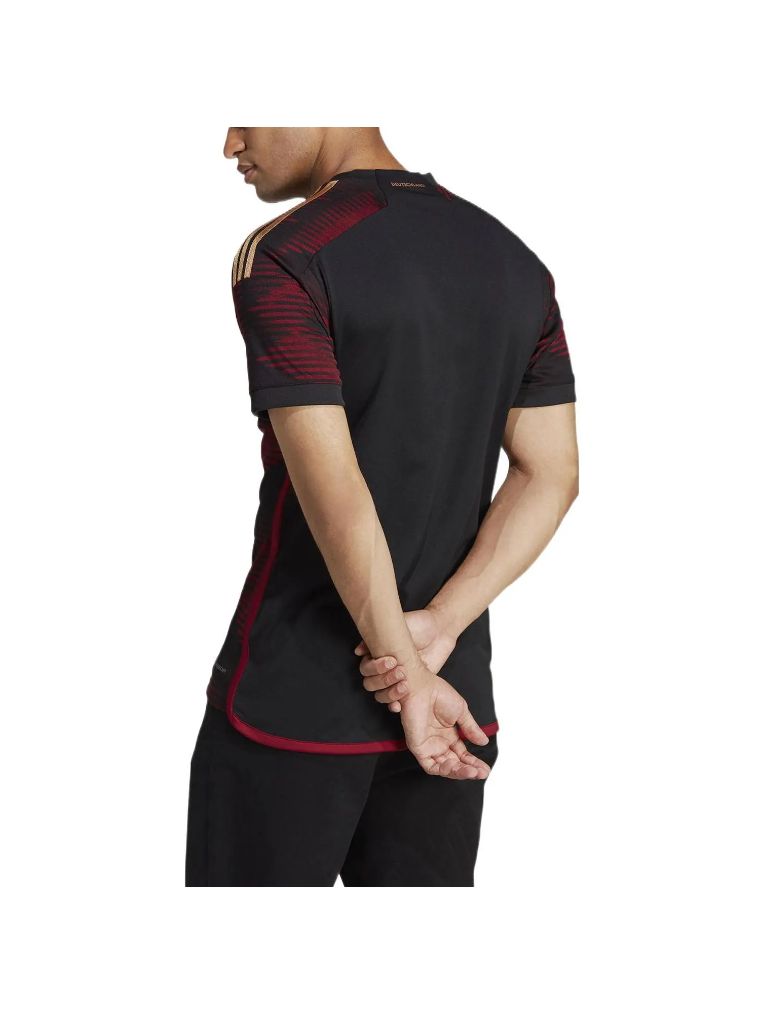 Джерси adidas Germany 2022-2023 World Cup Away Jersey — изображение 4 из 4, черный
