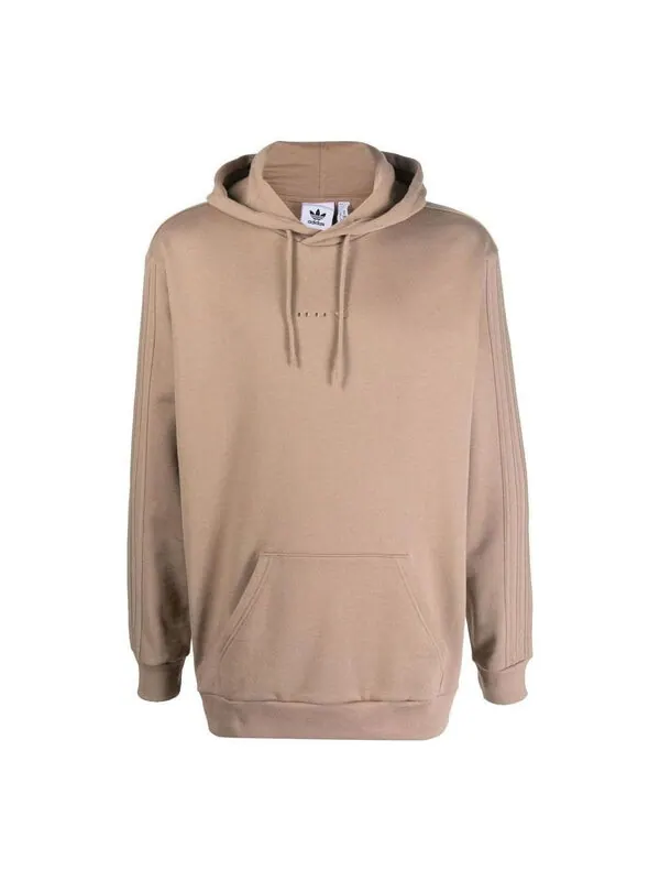 Толстовка раскрывают ess hoodie Adidas — изображение 1 из 3, коричневый