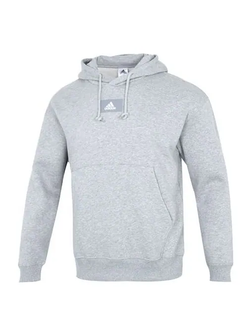 Худи adidas M Fv Hd Logo — изображение 1 из 5, серый