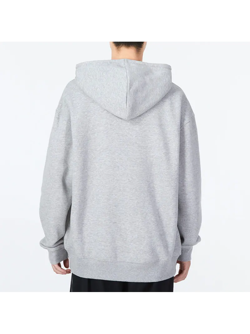 Худи adidas M Fv Hd Logo — изображение 4 из 5, серый