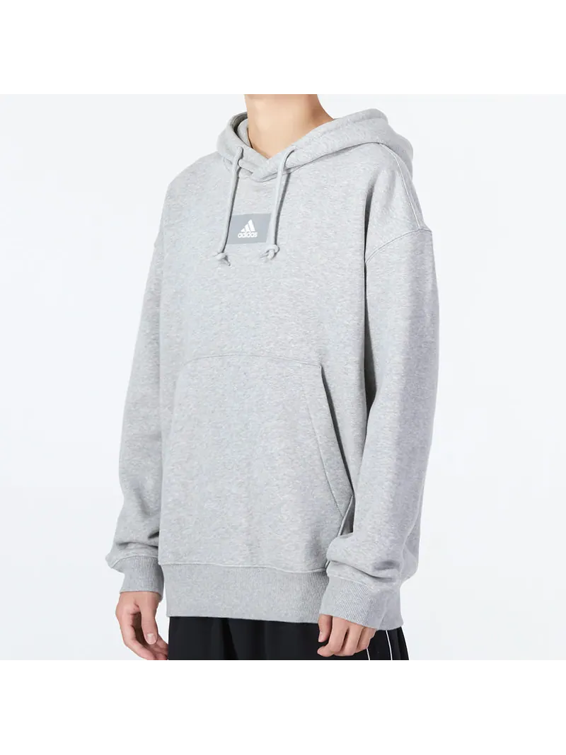 Худи adidas M Fv Hd Logo — изображение 5 из 5, серый